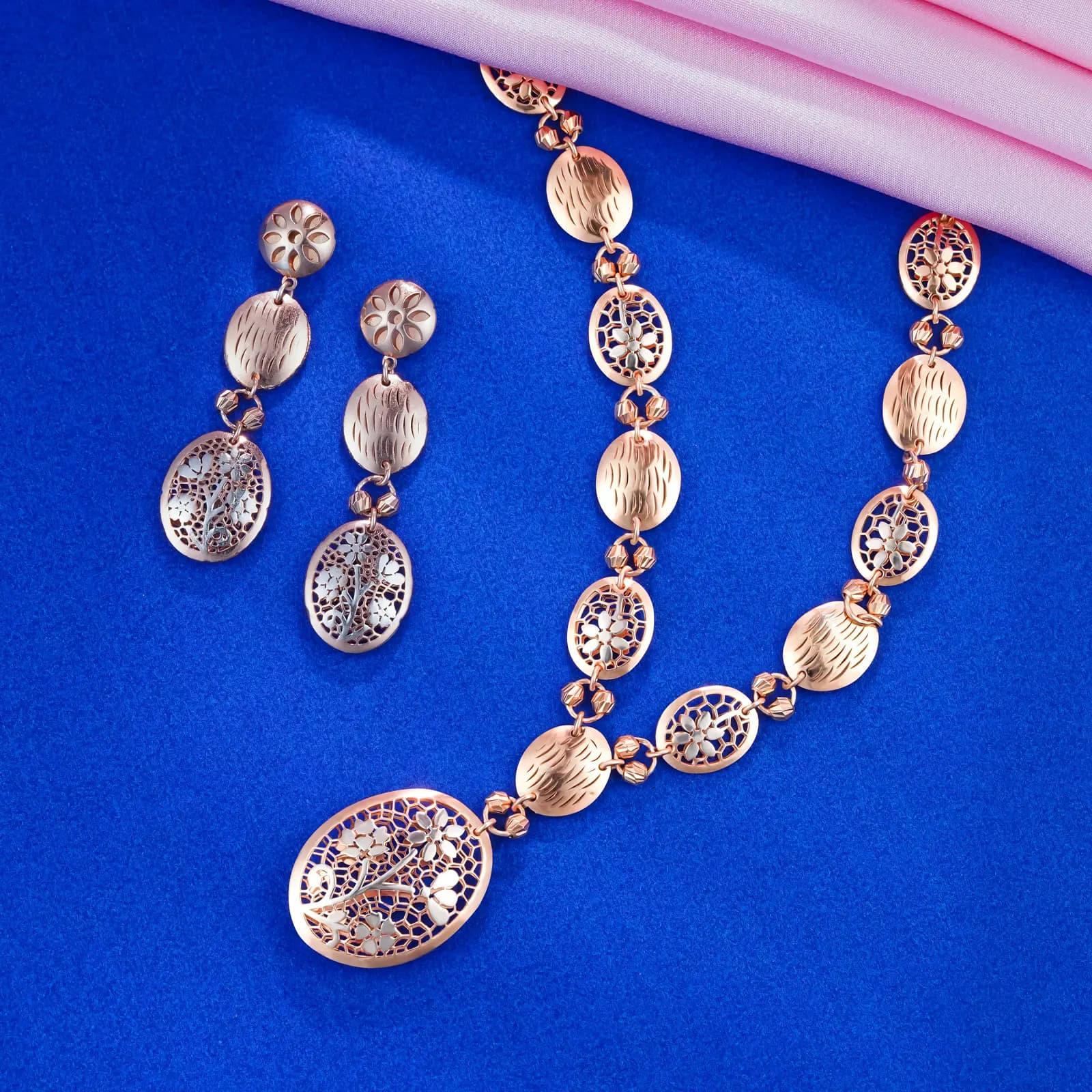 Rose Petal Filigree Set