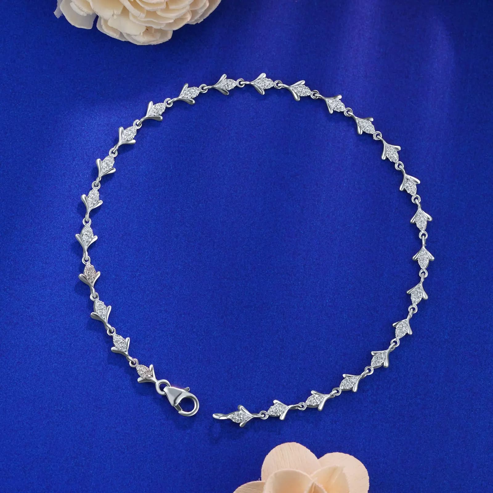 Petal Curve Designer Anklet Petal Curve Designer Anklet