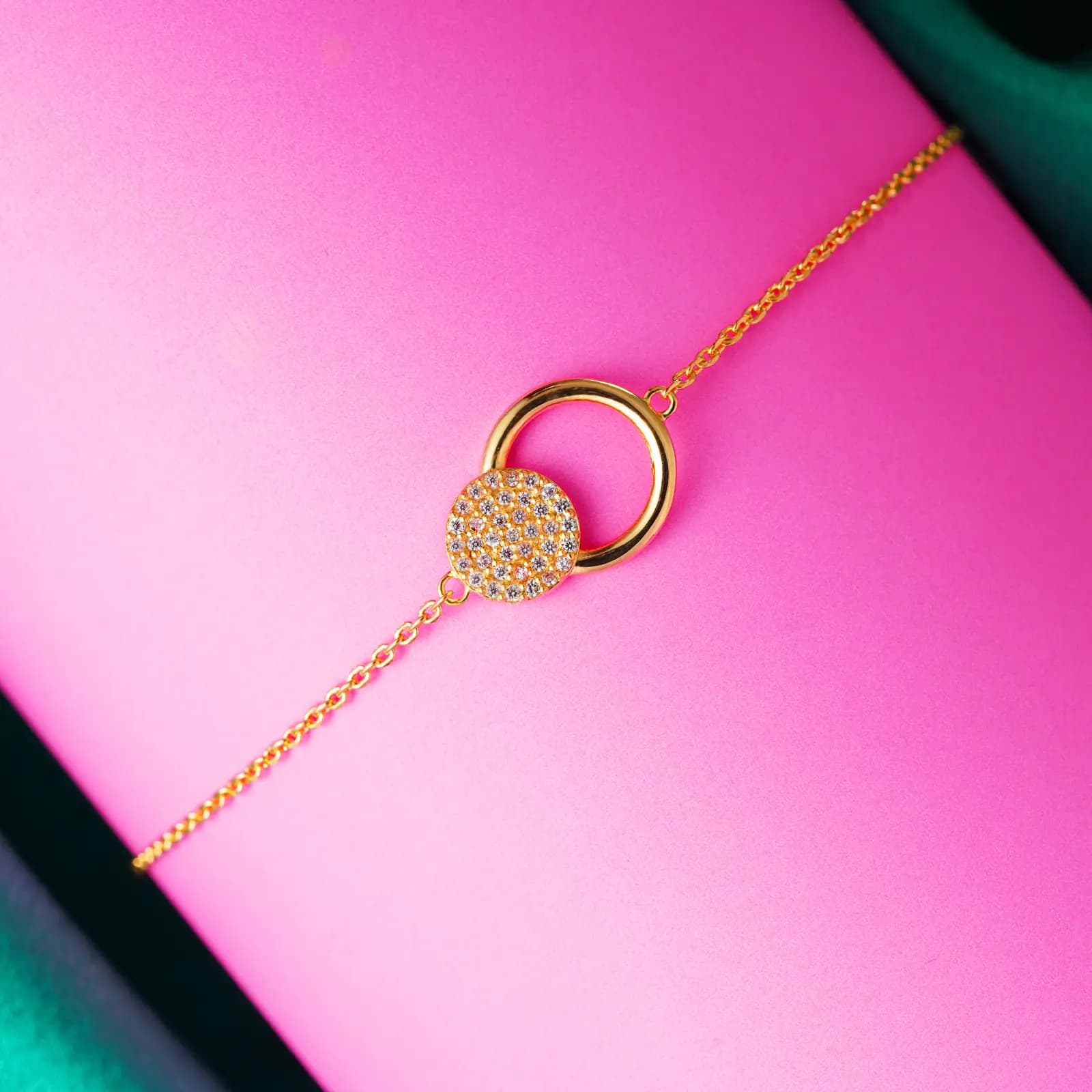 Stylish ladies golden bracelet for her Stylish ladies golden bracelet for her